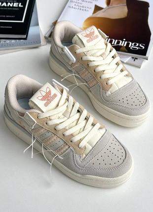 Кроссовки adidas forum beige5 фото