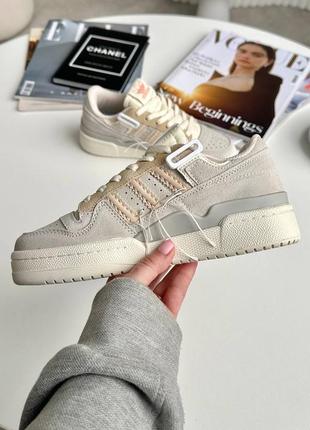 Кросівки adidas forum beige4 фото