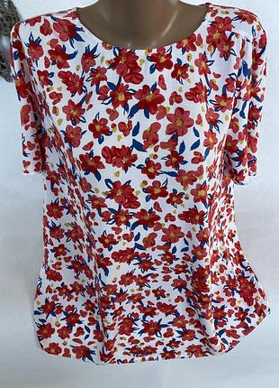 Шикарная натуральная блуза  вискоза 100%
