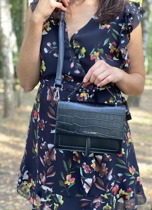 Сумка на длинной ручке cross-body сумочка трендовая и стильная кроссбоди