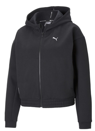 Черное женское зип-худи puma favorite fleece full zip hoodie новое оригинал сша1 фото