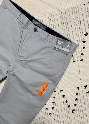 Штани denim co (w36 l34) chino slim2 фото