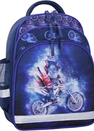 Рюкзак шкільний  mouse 225 синій 507 (0051370)