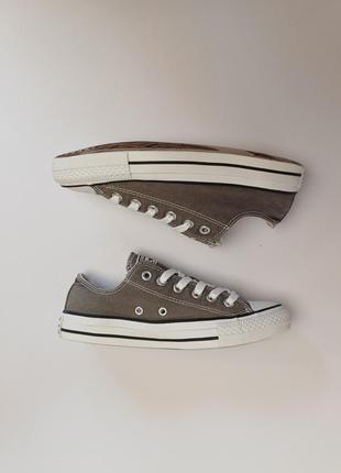 Converse 37, кеды серые низкие3 фото