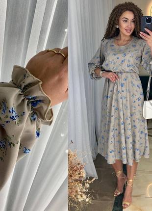 Сукня міді7 фото