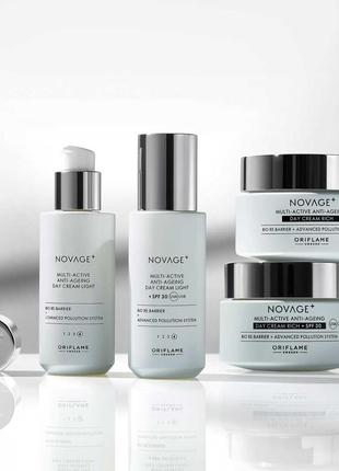 Мультиактивный дневной крем против старения novage+