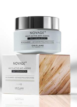 Мультиактивный дневной крем против старения novage+