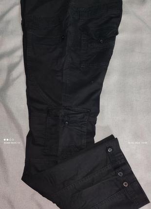 Джинсы карго беременной h&m mama l
