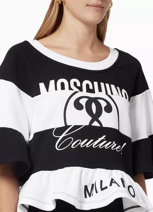 Оригинал moschino топ в полоску1 фото