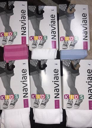 Дитячі яскраві колготки naviale