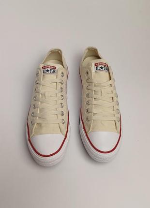 Converse 42.5, бежевые низкие кеды2 фото