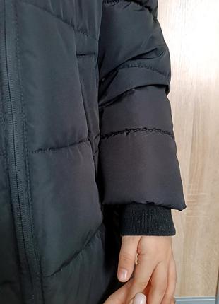 Куртка подовжена пальто пуховик 116см5 фото