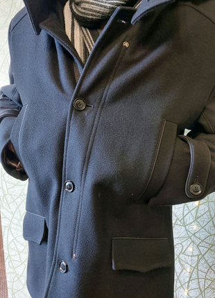 Пальто чорне чоловіче6 фото