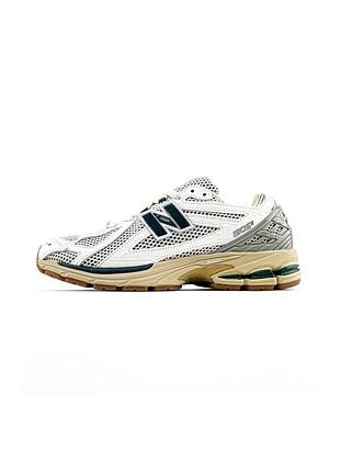 New balance 1906r (белые с зеленым)