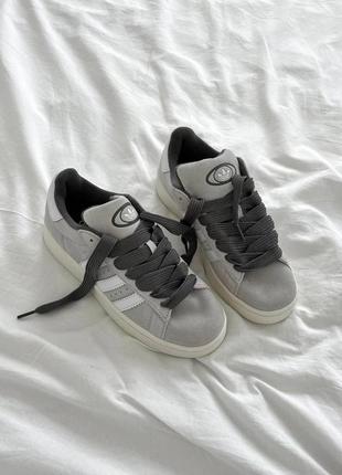 Кроссовки adidas campus light grey2 фото