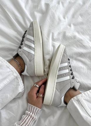 Кроссовки adidas campus light grey5 фото