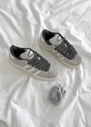Кросівки adidas campus light grey1 фото