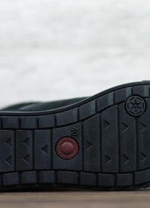Чоловічі замшеві зимові черевики кеди vans5 фото