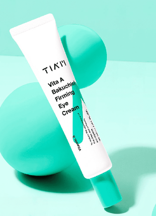 Крем для зони навколо очей з бакучіолом і пептидами tiam vita a bakuchiol firming eye cream, 30ml