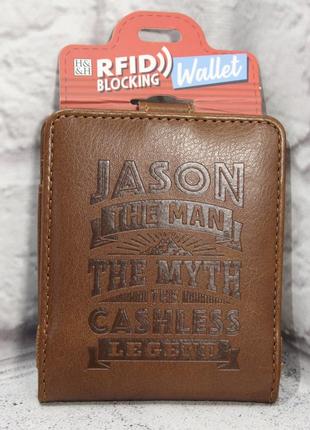 Оригінальний чоловічий гаманець преміум бренду1 фото