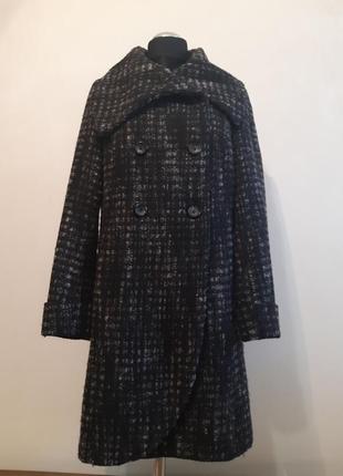 Красивое модное демисезонное пальто, 16uk. marks & spenser,  per una.