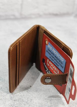 Оригінальний чоловічий гаманець преміум бренду7 фото