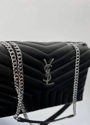 Женская сумочка ив сент лорен черная yves saint laurent black