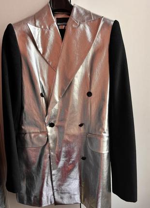 Дизайнерский пиджак-пальто1 фото
