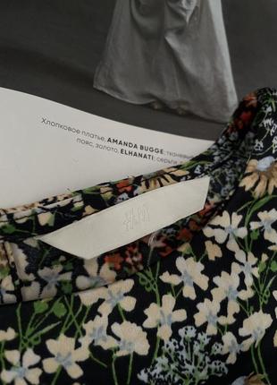 Блуза в цветочный принт h&amp;m3 фото