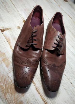 Супер класні чоловічі туфлі броги 44-46 р