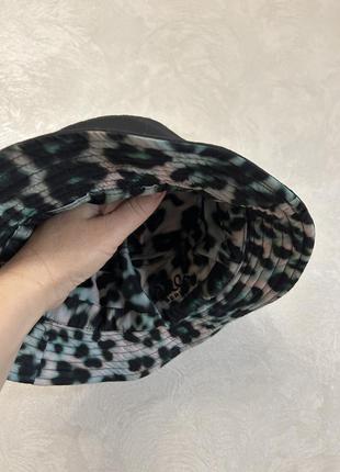 Lala berlin популярная панама шляпа-хулиган в леопардовый принт5 фото