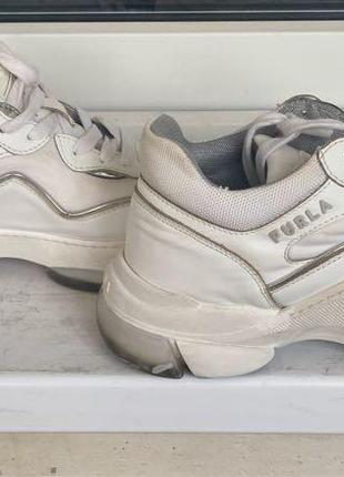 Кросівки білі furla11 фото