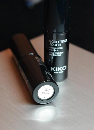 Скульптор 201 kiko milano sculpting touch creamy stick contour. контурінг. кіко мілано. скульптор для обличчя. бронзер . sculpting 2012 фото