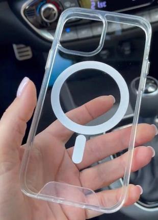 Чехол clear case для iphone 13 pro max/айфон/magsafe чехол apple