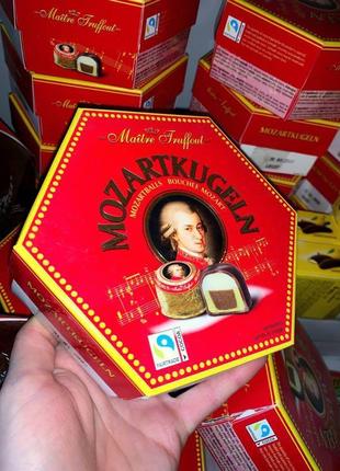 Элитные конфеты от моцарт! в подарочной упаковке 🔥  вес1 фото