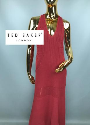 Платье сарафан трикотаж макси ted baker