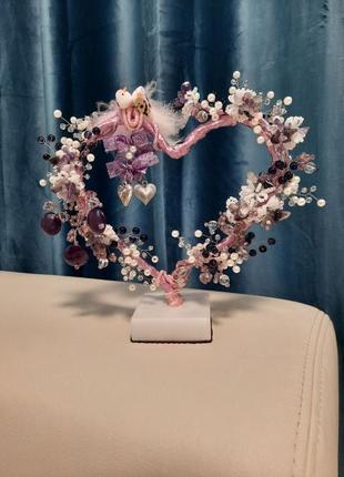 Дерево щастя з аметистом/аметистове весілля