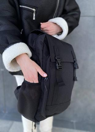 Рюкзак для ноутбука, міський, чорний5 фото