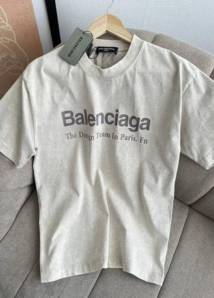 Футболка balenciaga  s m l  матеріал: котон крій вільний