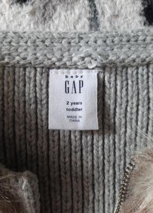 Жилетка gap на 2 годика3 фото