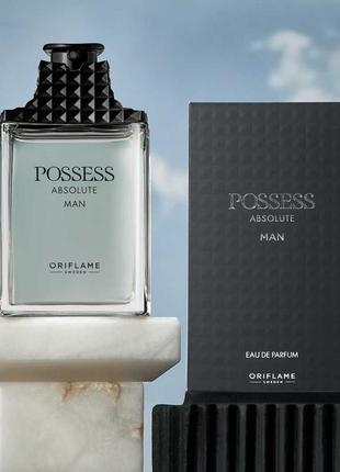 Парфюмированная вода possess absolute man [позес эбселют мен] oriflame орифлейм