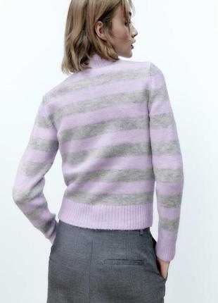 Светр, свитер, джемпер, свитер полосатый, смугастий светр5 фото