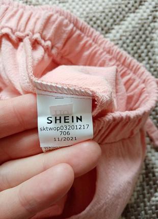 Шорты летние shein на 3 года2 фото