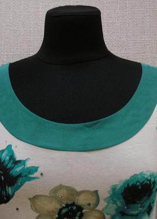 Летняя кофточка трикотажная блузка с коротким рукавом3 фото