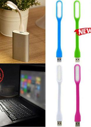 Usb-лампа світильник світлодіодна led гнучка4 фото