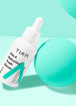 Омолоджуюча сироватка з бакучиолом tiam vita a bakuchiol youth serum, 40ml