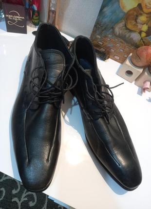 Фирменные мужские туфли roberto santi4 фото