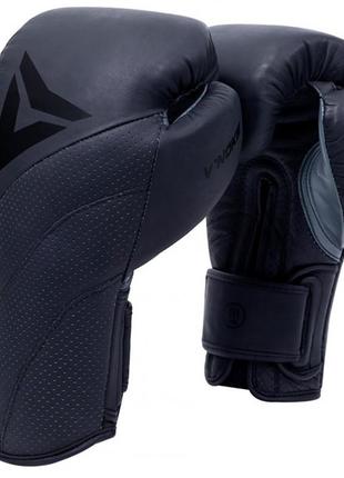 Боксерські рукавиці v`noks vi venti 12oz чорний (37349072)