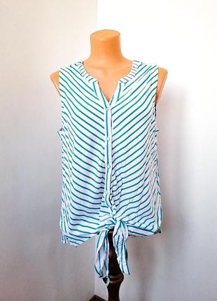 Блуза в полоску в  морском стиле