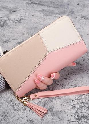 Жіночий клатч, портмоне, гаманець, гаманець ledy best fashion zip3 фото